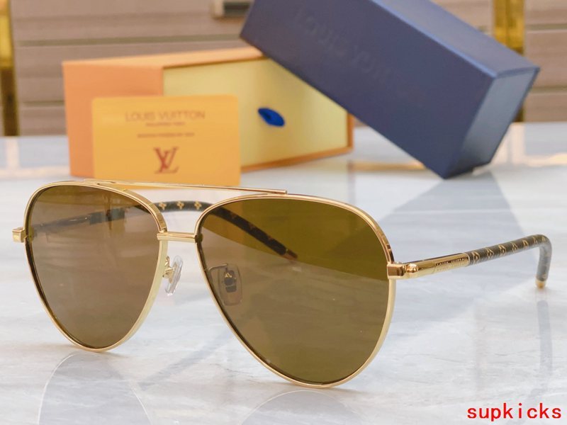 Full view of Louis Vuitton unisex sunglasses