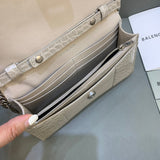 Understated Premium PU Leather Handbag - Statement Silhouette | Women's Luxury Handbag #458 - alternate angle view (image 8) of designer-inspired handbag