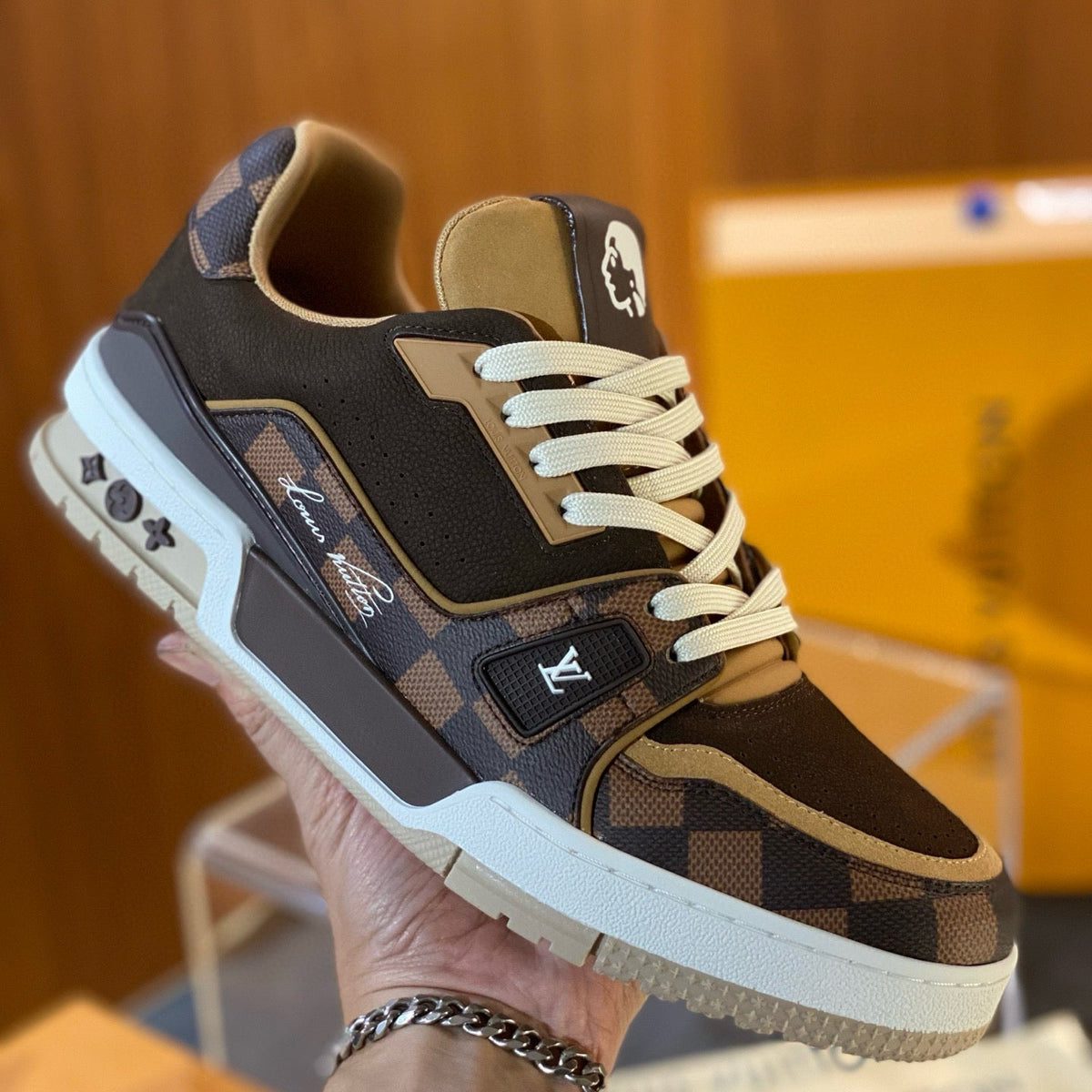 Louis Vuitton Shoes? Louis Vuitton Lou Trainers Comfortable Everyday Designer Shoes