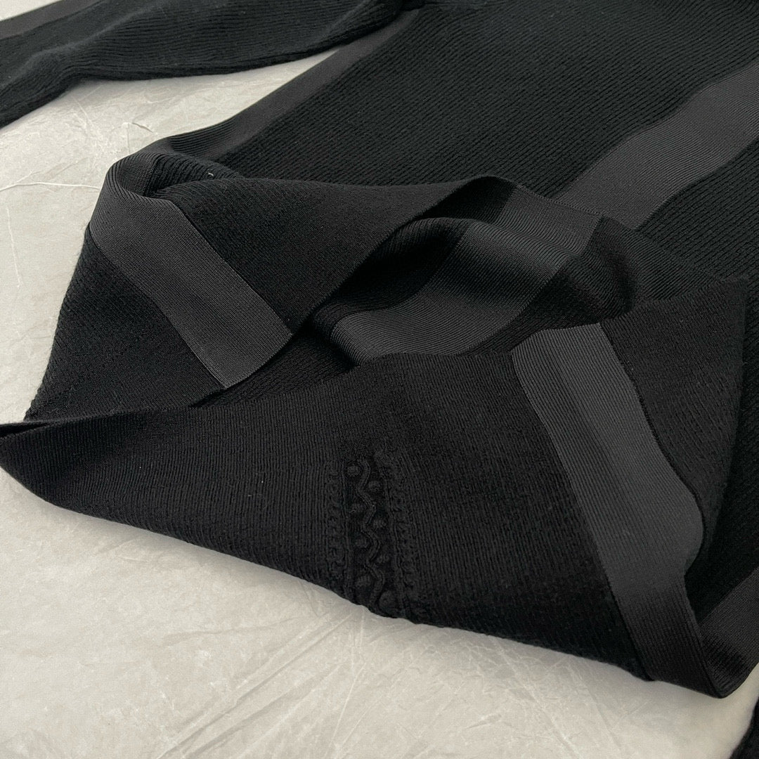 Chanel Turtleneck detail shot – authentic designer craftsmanship