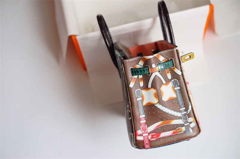  contemporary top-handle bag styled with outfit 24