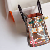  contemporary top-handle bag styled with outfit 24