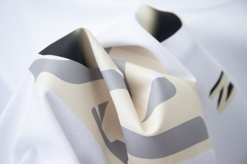 Flat lay presentation of Louis Vuitton cotton t-shirt with relaxed-fit cut