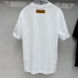 Side profile of Louis Vuitton cotton t-shirt with streetwear-inspired cut