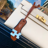 Close-up detail of modern bag design