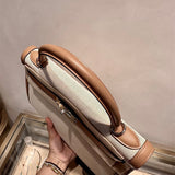  statement structured bag styled with outfit