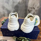 Gucci bold contrast luxury sneakers view 6 signature lace-up style
