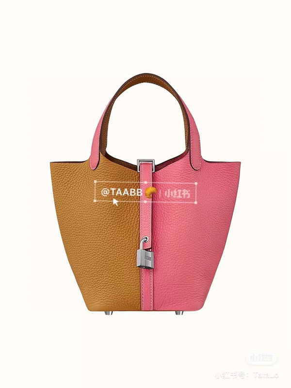 Statement bag shown from front angle