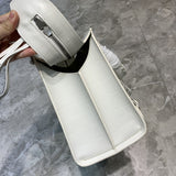 Effortless Vegan Leather Handbag - Statement Silhouette | Women's Fashion Handbag #684 - back view (image 4) of designer-inspired handbag