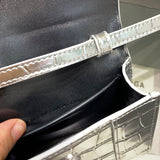 Refined Premium PU Leather Handbag - Refined Silhouette | Women's Premium Handbag #503 - texture close-up (image 9) of designer-inspired handbag