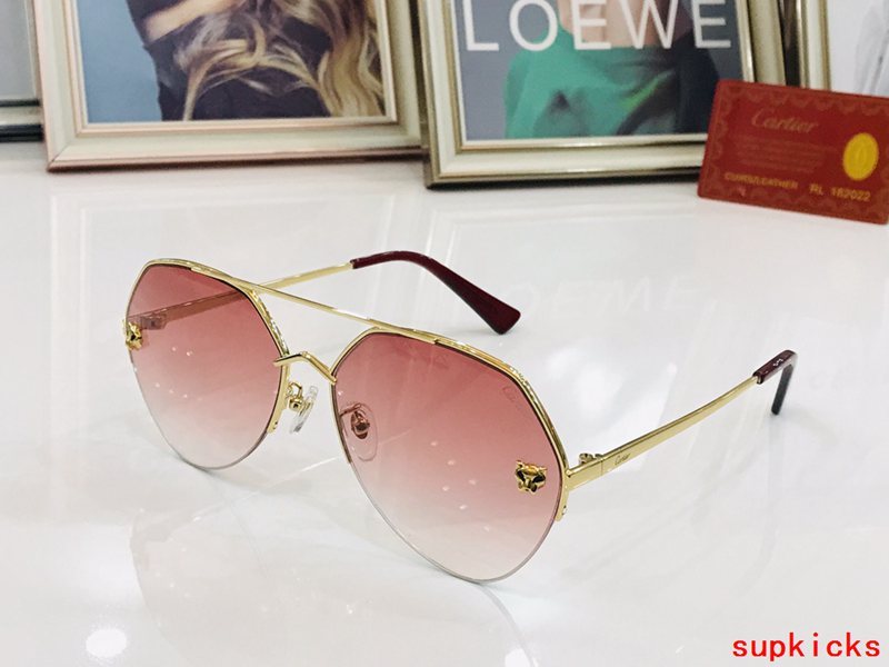 Lifestyle view of Cartier unisex sunglasses