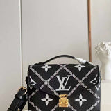 Close-up detail of modern elevated women's handbag – women's luxury accessory