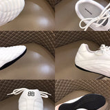 Balenciaga Nude Low-Top Sneakers - Back View