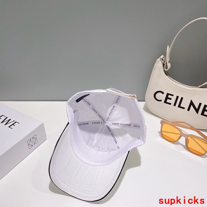 Side view of Louis Vuitton unisex cap