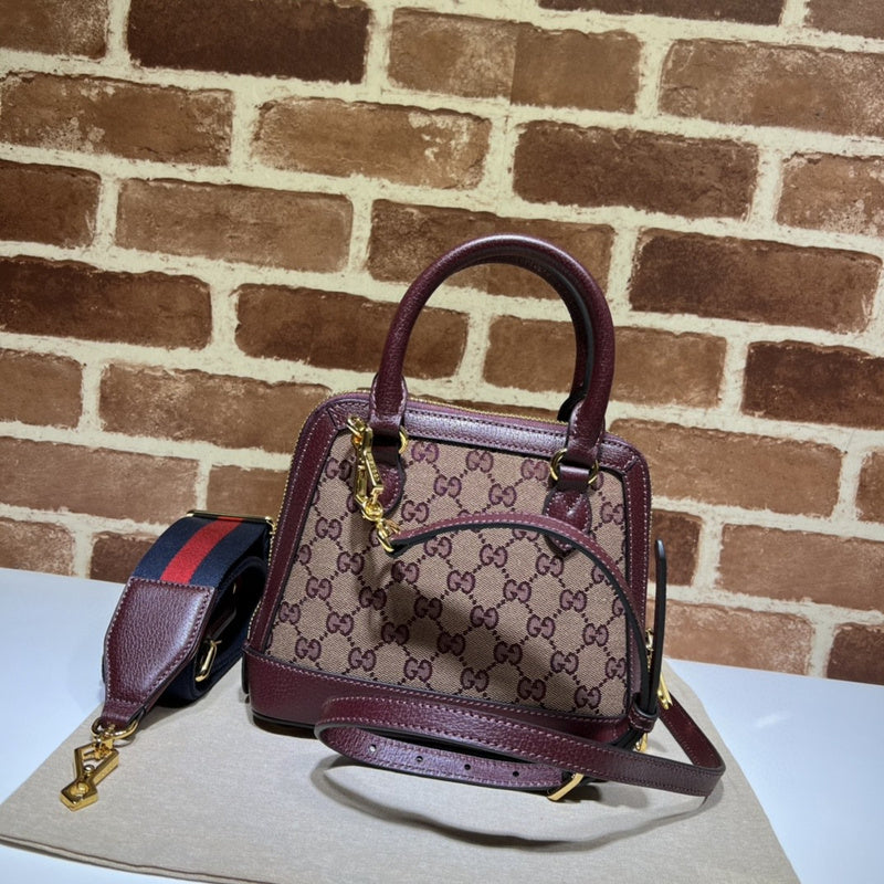 Top view of refined premium women's handbag – women's luxury handbag