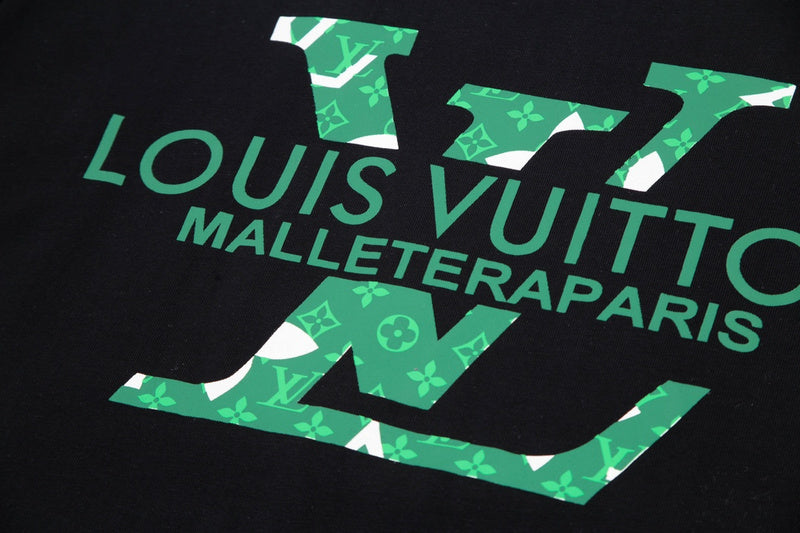 Front view of Louis Vuitton cotton t-shirt with contemporary cut