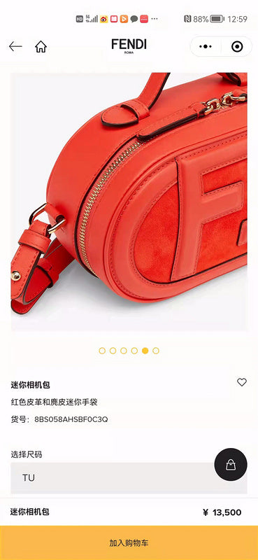 Ziva's Charm handbag – front view (21cm*7.5cm*12.5cm)