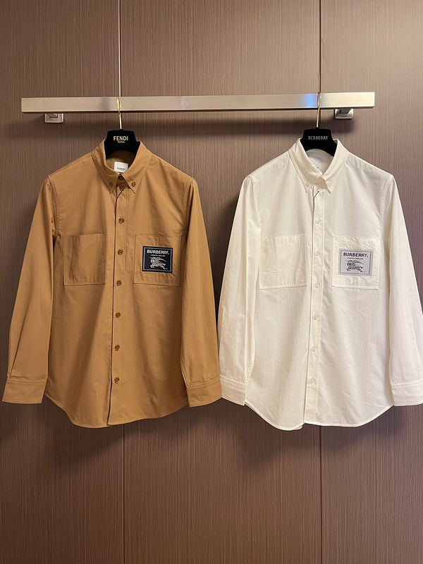 Close-up of Burberry designer clothing craftsmanship