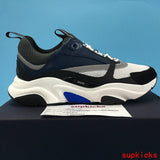 Dior Camel Low-Top Sneakers - Side Profile View