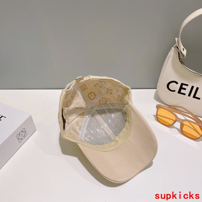 Side view of Louis Vuitton unisex cap