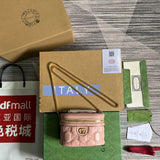 Close-up detail of poised bag design