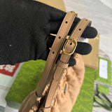 Handle and strap detail of everyday-luxe structured women's handbag – women's designer-style accessory