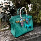Close-up detail of streamlined bag design