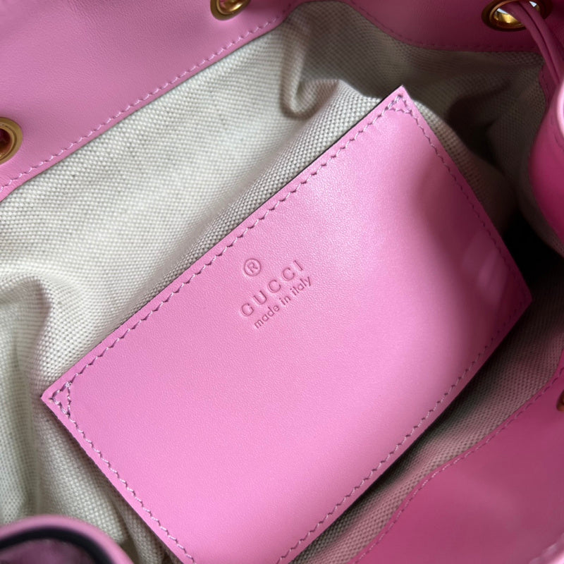Side profile of signature statement women's handbag – women's premium purse