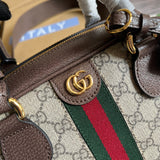 Back view of statement everyday-luxe women's handbag – women's luxury handbag