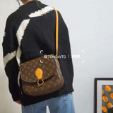 Close-up detail of chic signature women's handbag – women's everyday handbag