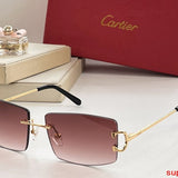 Side view of Cartier unisex sunglasses