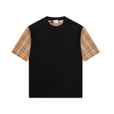 Burberry luxury t-shirt detail shot