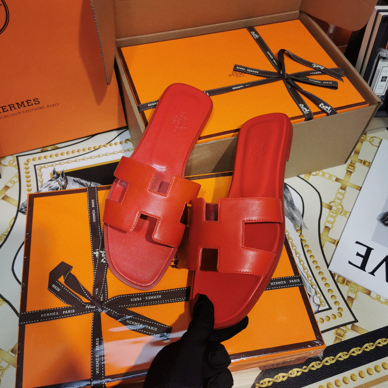 Hermes sandals Style 041 - angled studio shot