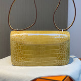 Close-up detail of refined bag design