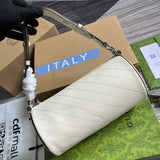 Close-up detail of classic premium women's handbag – women's luxury accessory