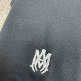 Close-up of Amiri hoodie craftsmanship