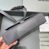 Contemporary Faux Leather Handbag - Polished Finish | Women's Statement Accessory #515 - hardware and detail close-up (image 5) of designer-inspired handbag