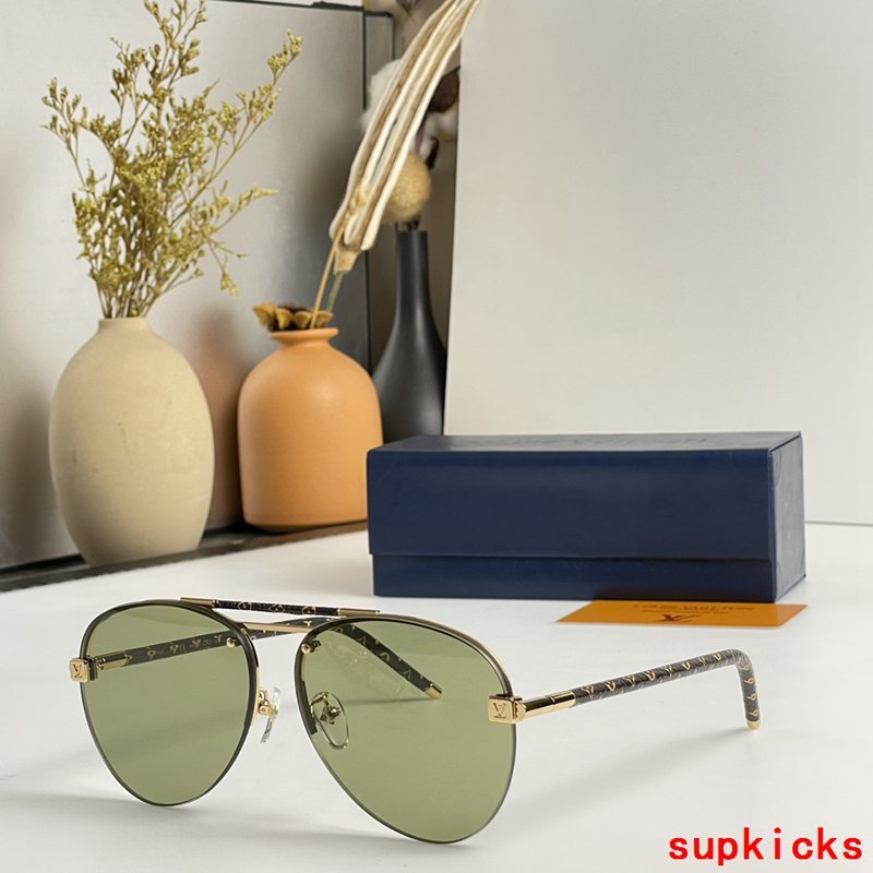 Front view of Louis Vuitton unisex sunglasses
