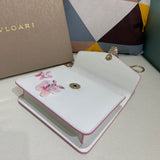 Chic Vegan Leather Handbag - Statement Silhouette | Women's Designer-Inspired Purse #1777 - alternate angle view (image 8) of designer-inspired handbag