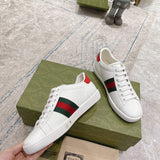 Gucci clean off-white luxury sneakers view 6 padded collar comfort