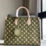 Front view of statement chic women's handbag – women's everyday handbag