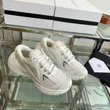 Givenchy Grey Loafer Flats - Front View