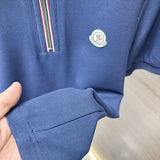 Back view of Moncler luxury clothing with tailored silhouette