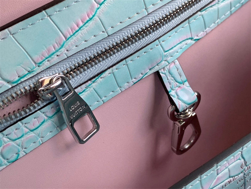  elegant tote bag detail view showing craftsmanship