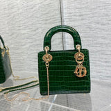 Interior view of statement sleek women's handbag – women's luxury handbag