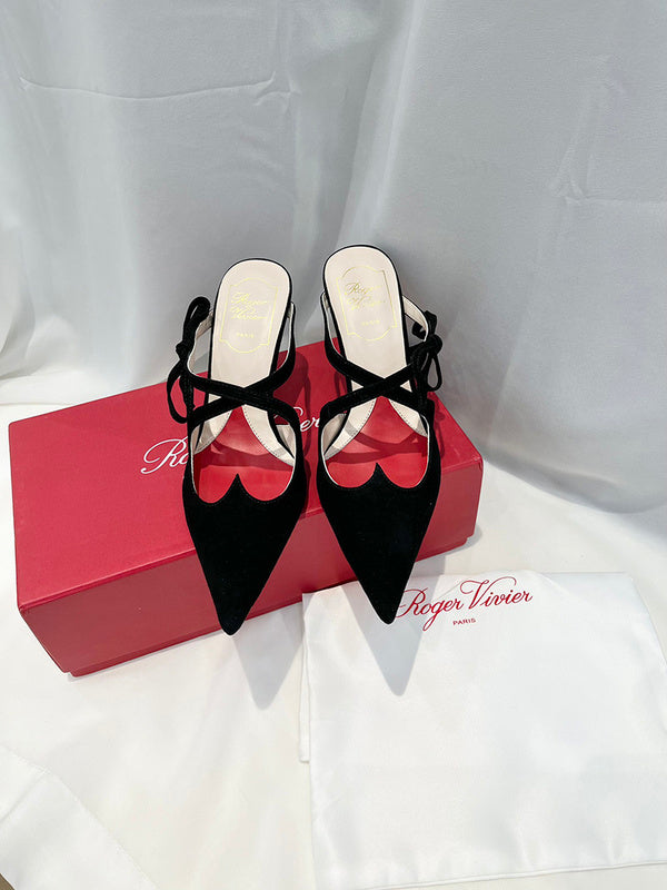 Roger Vivier shoes front view designer style