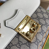 Styled lifestyle shot of signature polished women's handbag – women's premium purse