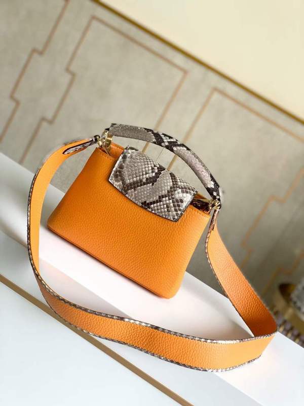 Interior view of modern refined women's handbag – women's designer-style accessory