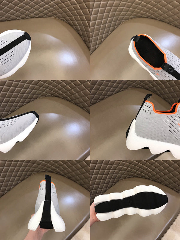 Hermes shoes Style 099 - logo and branding close-up