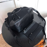 Styled lifestyle shot of polished everyday-luxe women's handbag – women's statement bag